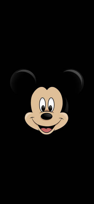 Mickey Mouse Face Iphone X Cartoon Wallpaper
