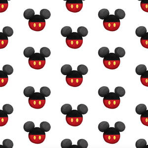 Mickey Mouse Icon Pattern