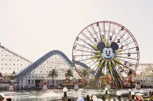 Mickey Mouse In Disneyland Wallpaper