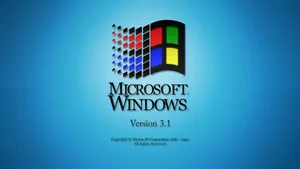 Microsoft Windows 3.1 Desktop Wallpaper