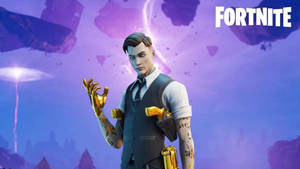 Midas Fortnite Skin Golden Hands Wallpaper