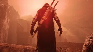 Middle Earth Shadow Of Mordor Talior Back View Wallpaper