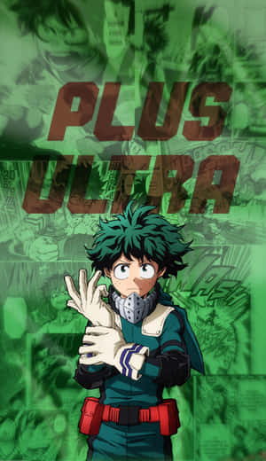 Midoriya Izuku Plus Ultra Deku Aesthetic Wallpaper