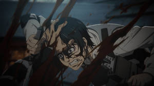 Mikasa Ackerman Blood Splatter Wallpaper