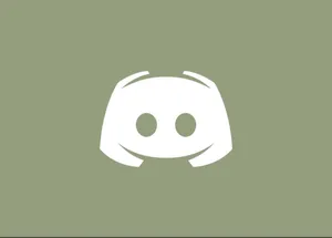 Military Green Discord Logo Wallpaper
