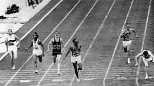 Milkha Singh In Rome Olympics 1960 Wallpaper