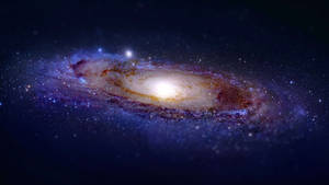 Milky Way Spiral Galaxy Wallpaper