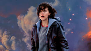 Millie Bobby Brown In Godzilla King Of The Monster Wallpaper