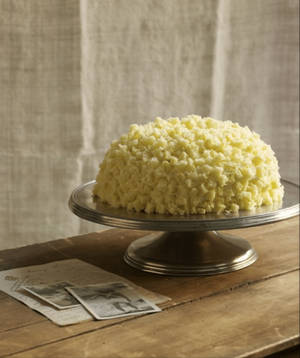 Mimosa Flower Cake Wallpaper