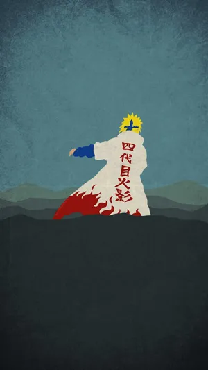 Minato Namikaze From Naruto Aesthetic Phone Wallpaper