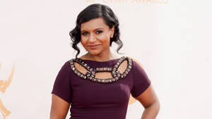 Mindy Kaling Emmy Awards Wallpaper