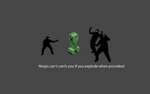Minecraft Ninja Meme Wallpaper