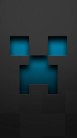 Minecraft Phone Minimalist Face Creature Wallpaper