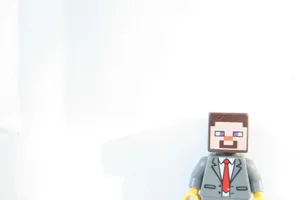 Minecraft Steve Lego Figure Wallpaper