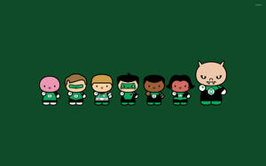 Mini Green Lantern Corps Members Wallpaper
