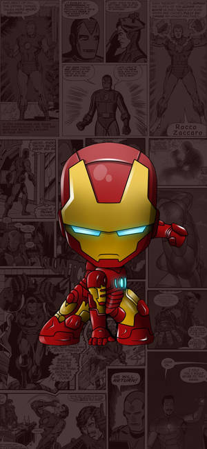 Miniature Iron Man Iphone Wallpaper