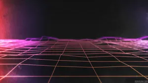 Minimalist 80s Grid Cover Wallpaper