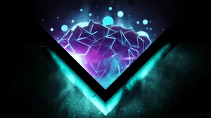 Minimalist Abstract Triangles Wallpaper