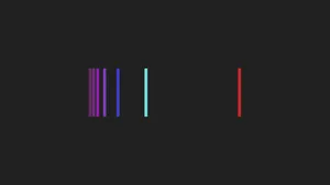 Minimalist Abstract With Seven Colorful Lines Wallpaper