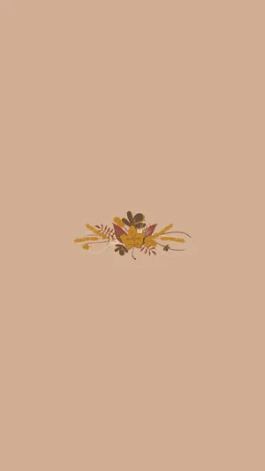 Minimalist Aesthetic Flower Wallpaper