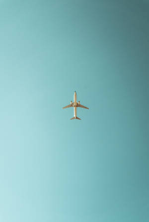Minimalist Airplane Iphone Wallpaper