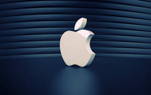 Minimalist Apple Logo Screen Saver Wallpaper