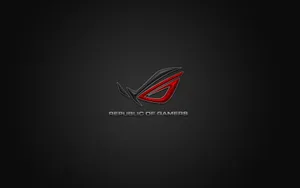 Minimalist Asus Rog Symbol Logo Wallpaper