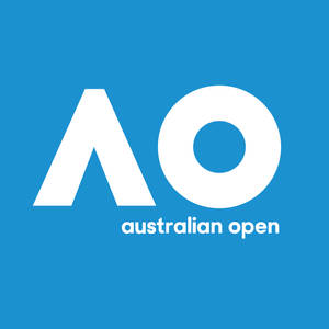 Minimalist Australian Open Logo Wallpaper
