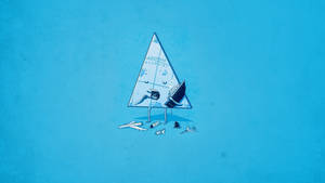 Minimalist Bermuda Triangle Wallpaper