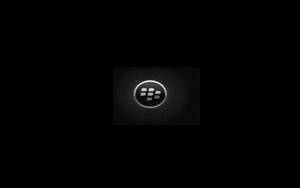 Minimalist Blackberry Logo Wallpaper