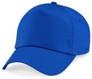 Minimalist Blue Baseball Cap Wallpaper