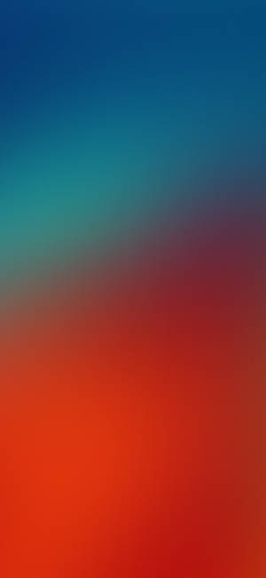 Minimalist Blue Red Gradient Oppo A5s Wallpaper