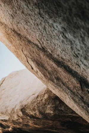 Minimalist Boulder Texture Wallpaper