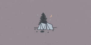 Minimalist Christmas Desktop Outdoors Wallpaper
