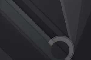 Minimalist Chrome Artwork Wallpaper