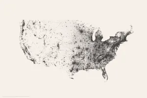 Minimalist Desktop Gray Us Map Wallpaper