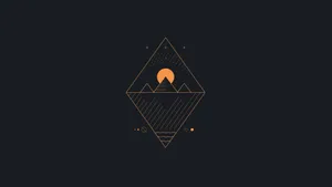 Minimalist Geometric Desktop Image Wallpaper