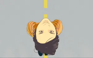 Minimalist Girl Wallpaper