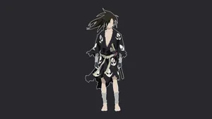 Minimalist Hyakkimaru Of Dororo Wallpaper