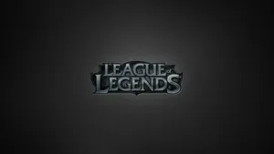Minimalist League Of Legends Logo Wallpaper
