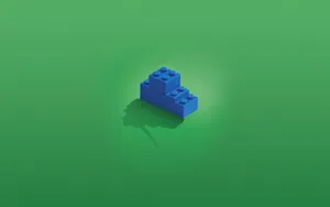 Minimalist Lego Background Wallpaper