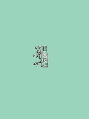 Minimalist Sage Green Aesthetic Tablet Wallpaper
