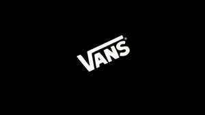 Minimalist Slant Vans Logo Wallpaper