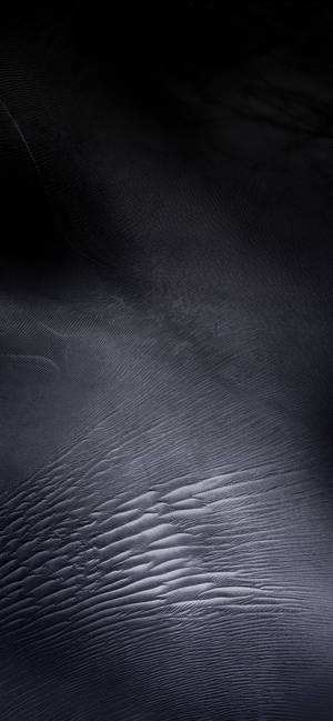 Minimalist Soft Leather Wrinkle Dark Mode Wallpaper