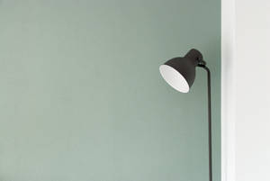 Minimalist Standing Lamp Wallpaper