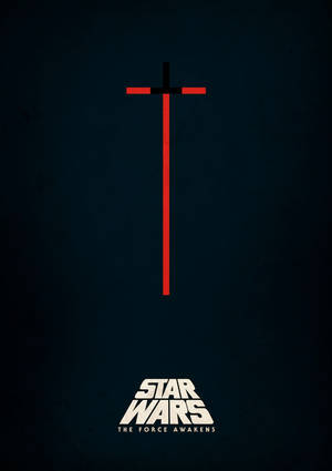 Minimalist Star Wars Lightsabers Wallpaper