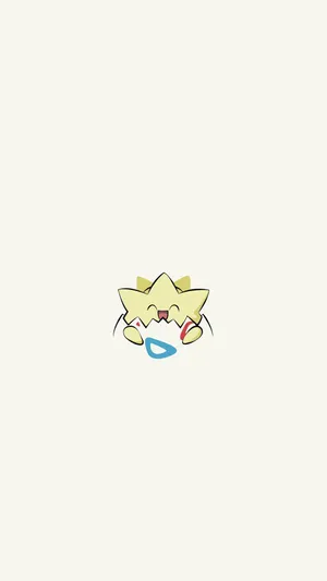 Minimalist Togepi Pokemon Aesthetic Wallpaper
