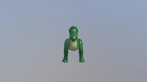 Minimalist Toy Story Rex Wallpaper