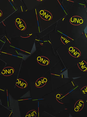 Minimalist Uno Card Deck Wallpaper