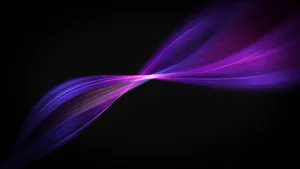 Minimalist Violet Gradient Strand Wallpaper